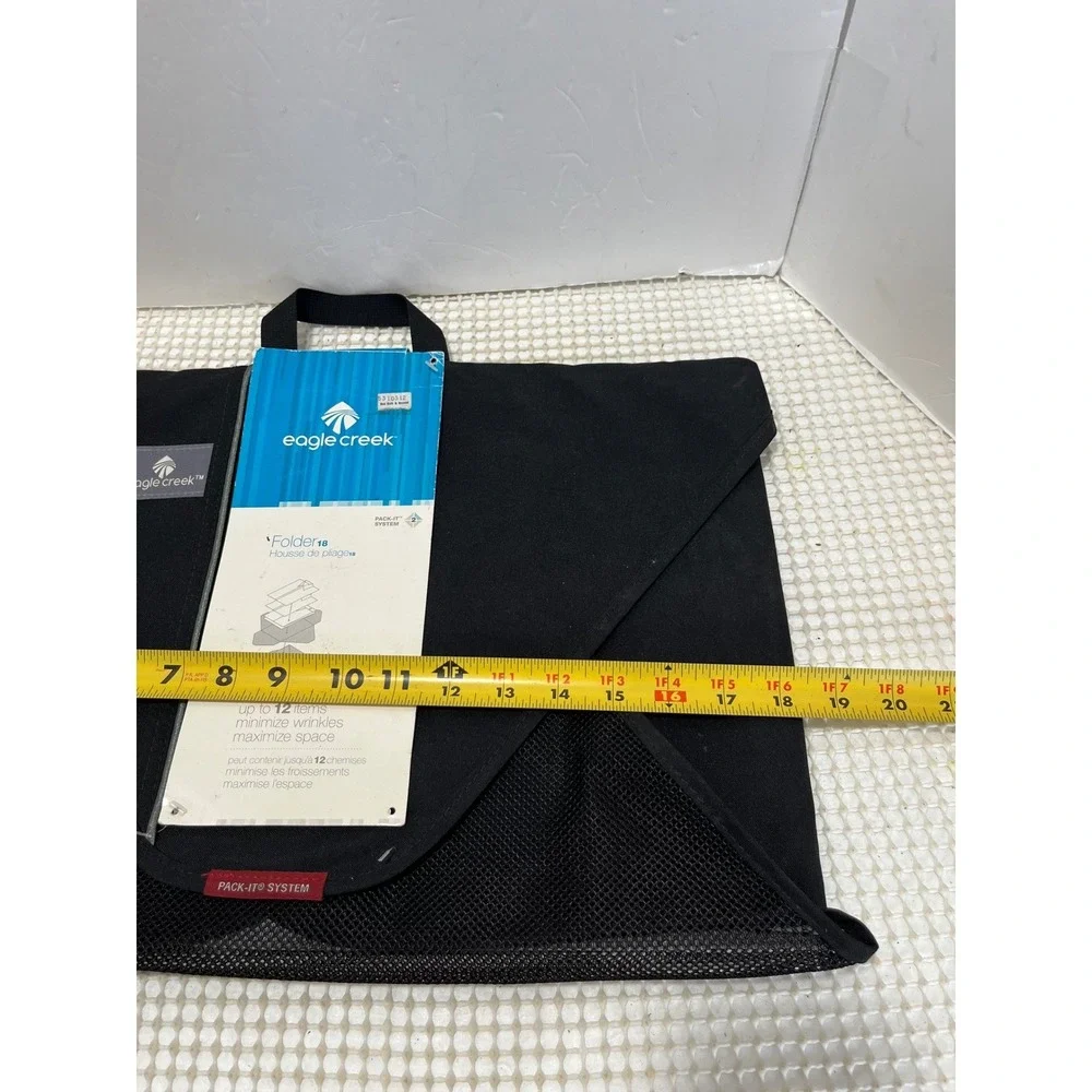 Eagle Creek Pack-It Folder 18 Black Travel Packing Organizer Garment Folder NEW
